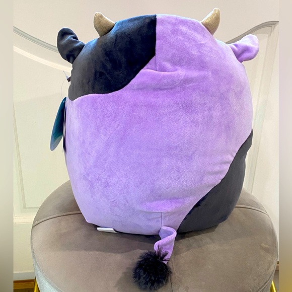 Alexie the Cow Squishmallows NWT 12” with sparkly horns - Picture 5 of 5